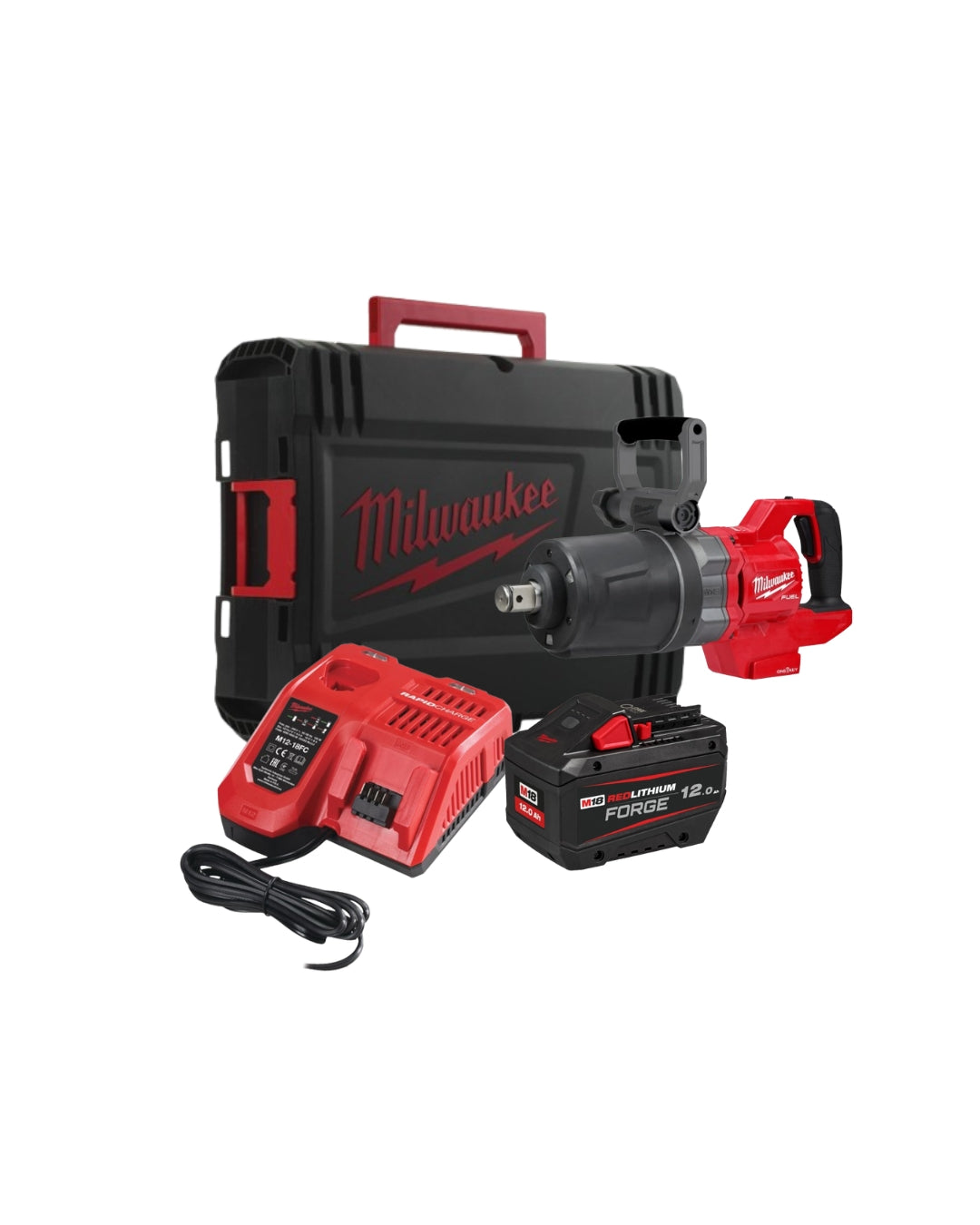 FUEL™ ONE-KEY™ ultra-high torque impact wrench, 1″ F M18 attachment