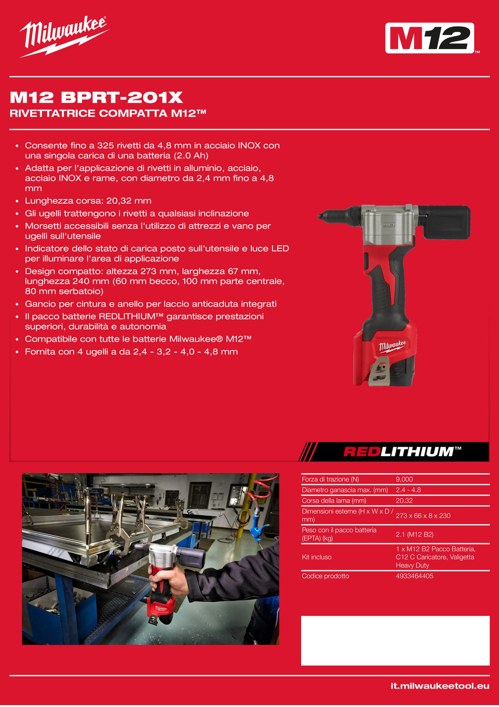 M12™ Compact Riveter