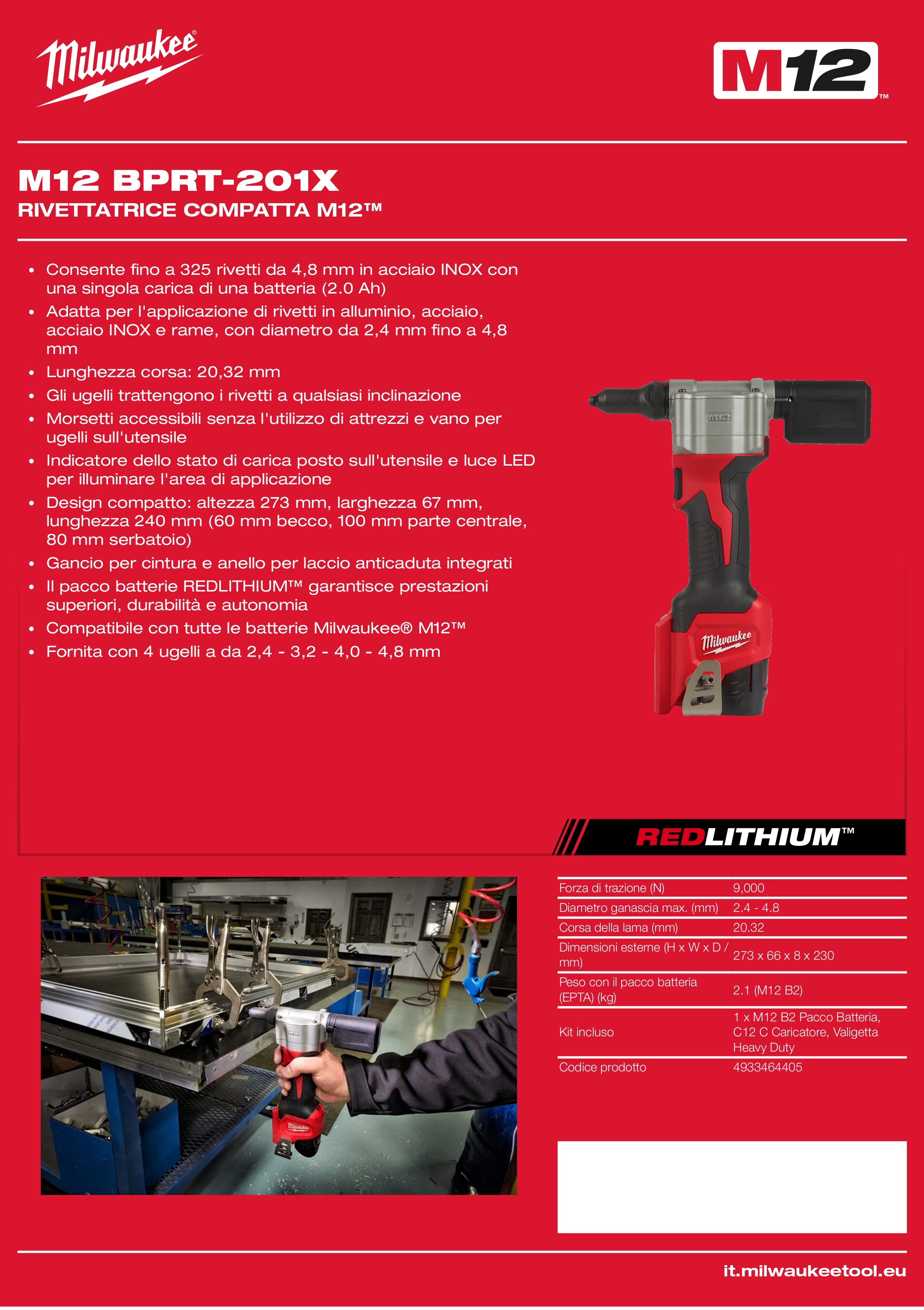 M12™ Compact Riveter