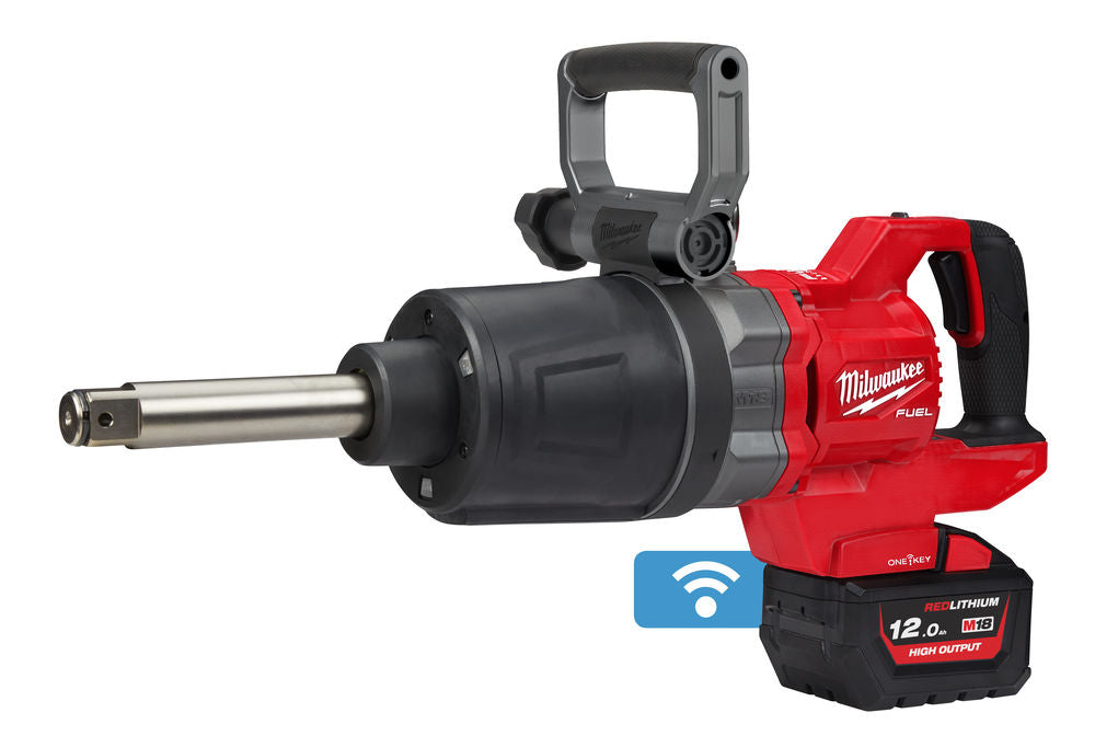 FUEL™ ONE-KEY™ ultra-high torque impact wrench, 1″ long F attachment, M18