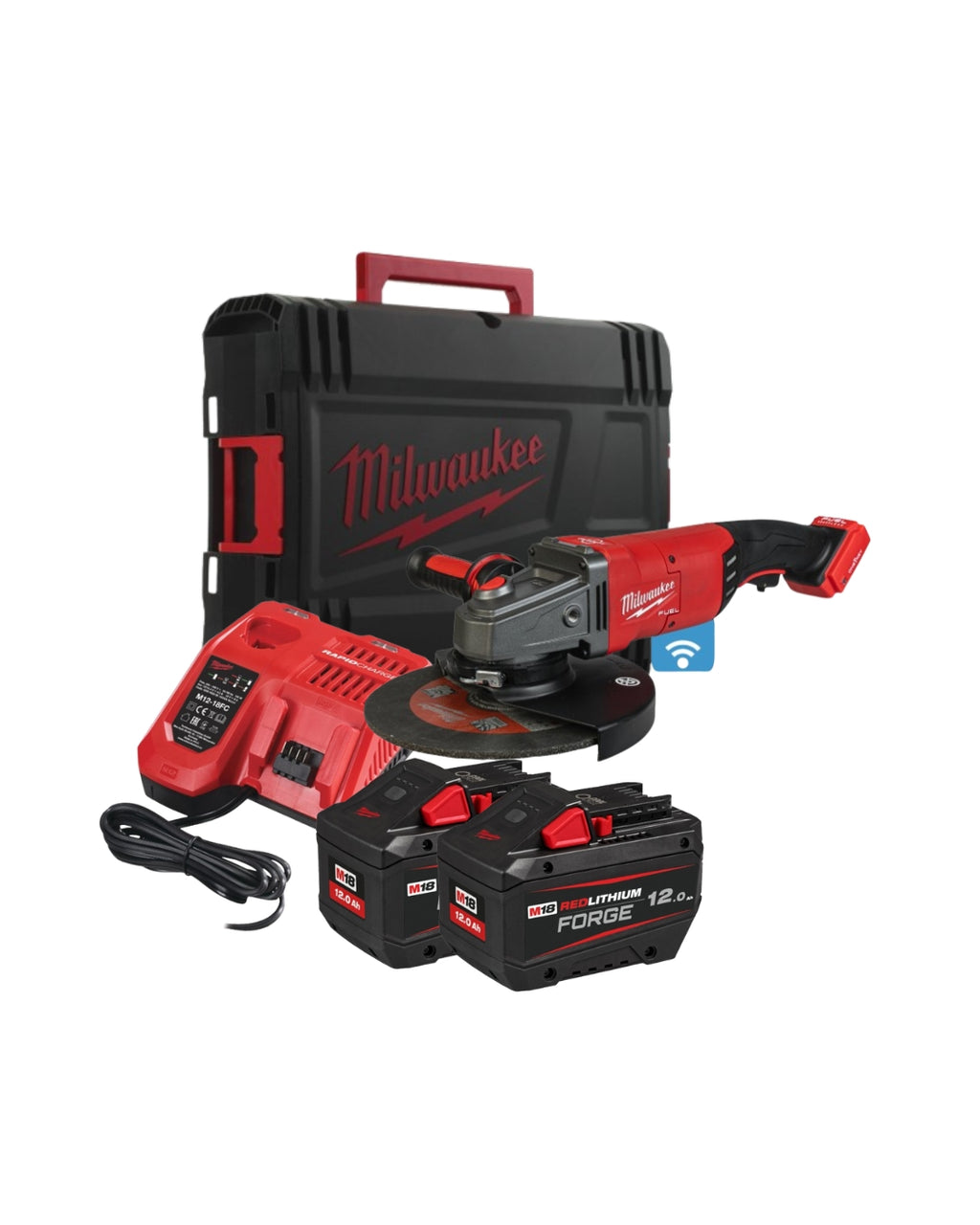 230mm Angle Grinder with Paddle Switch and Brake M18 FUEL™ ONE-KEY™