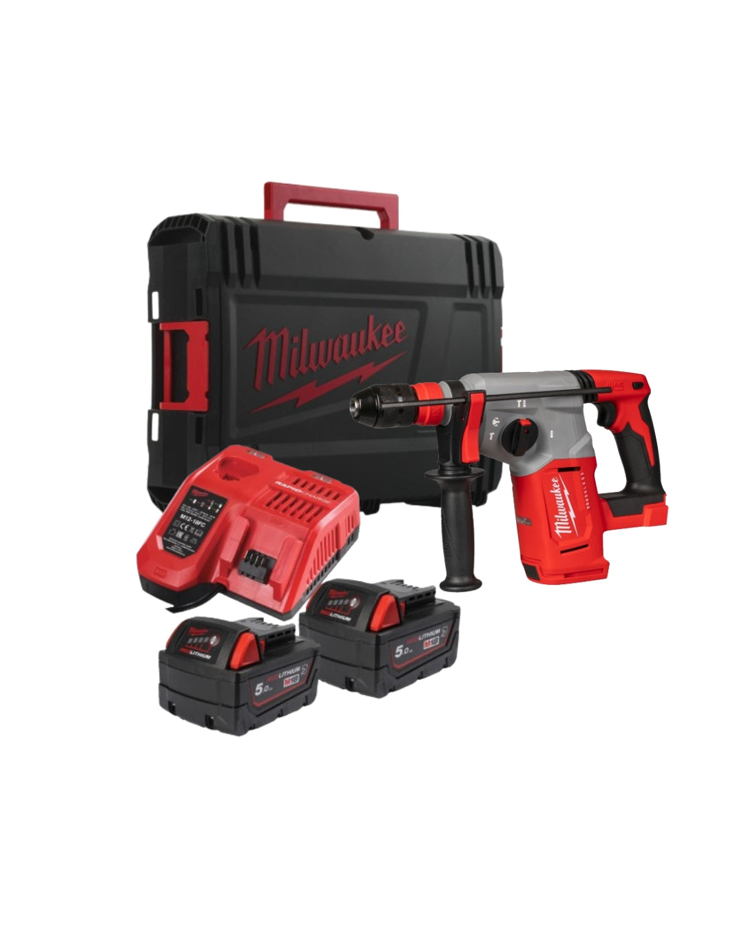 26 mm SDS-Plus hammer drill with FIXTEC™ brushless M18™ chuck